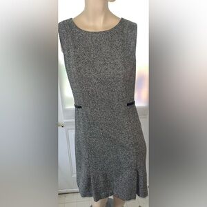 Gray Dress with buckles on the sides